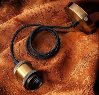 Подвес GLH-ME-E27-ЛАТУНЬ 682100