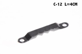 Подвес "Гребёнка" 7x43 чёрный С-12 136701