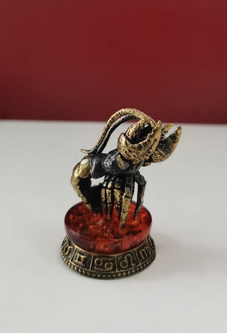 Знак Зодиака Рак Большой Сувенир (коньячный) 2457