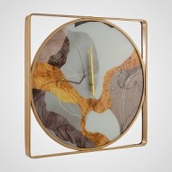 Интерьерные Часы "Абстракция" в Золотистом Корпусе 58 см . (Стекло, Металл) ZLL2024 Интерьерные Часы "Абстракция" в Золотистом Корпусе 58 см . (Стекло, Металл) ZLL2024