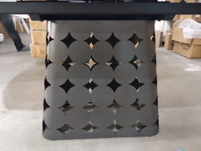 Стол LORENS 150 TL-58 поворотная система раскладки, испанская керамика / Темно-серый 626M05337 Стол LORENS 150 TL-58 поворотная система раскладки, испанская керамика / Темно-серый 626M05337