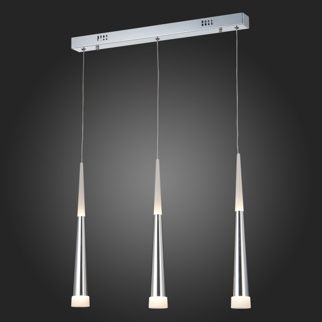 Светильник подвесной SLE200113-03 Хром/Хром, Белый