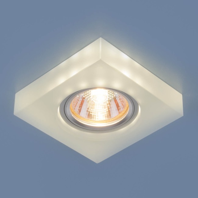 Точечный светильник 6063 белый