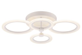 Люстра 3009/2+2 WT 72W 3000K-6500K