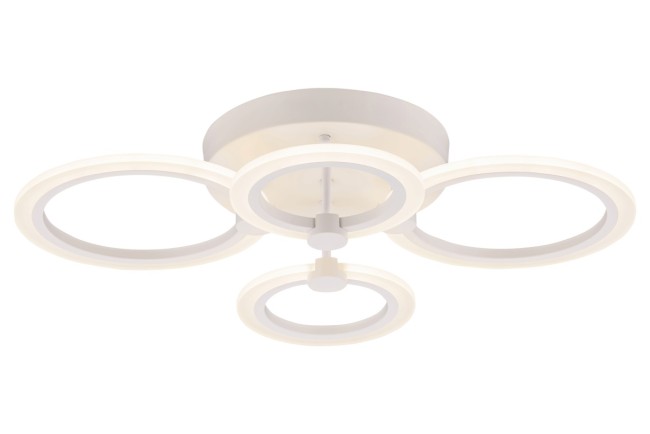 Люстра 3009/2+2 WT 72W 3000K-6500K