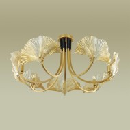 Люстра СОНЕКС 4870/7 HALL ODL_EX22 13 золотой/чёрный/стекло VENTAGLIO