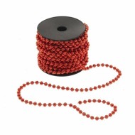 Украшение новогоднее "Бусы", красн., 12м 722808