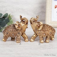 Статуэтка Слон 12,6x6x12см / 22667-2 /717921