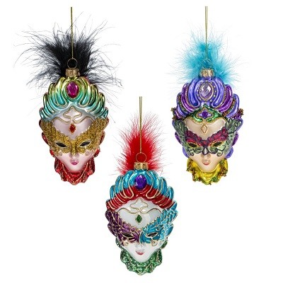Украшение новогоднее "Маска", L7 W3 H16 см 794431