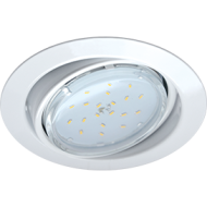 Точечный светильник поворотный GX53-FT9073 белый FW5390ECB