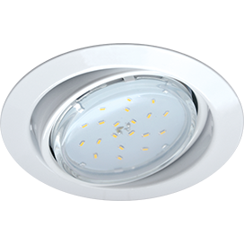 Точечный светильник поворотный GX53-FT9073 белый FW5390ECB