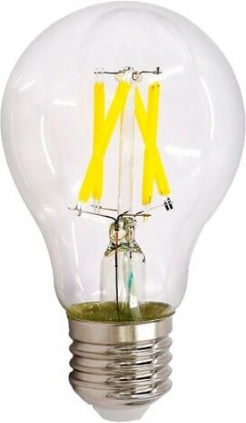 Лампа светодиодная Sweko 17 серия A60 8W 4000K Е27 филамен 38643