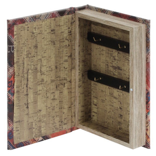 Ключница с зеркальным элементом, L17 W5 H26 см 748690