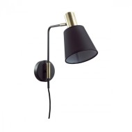 Бра 3638/1W MODERNI LN19 161 черный E14 40W 220V MARCUS