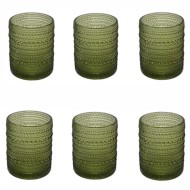 Стаканы 6шт  KF79092 300мл (зеленый)