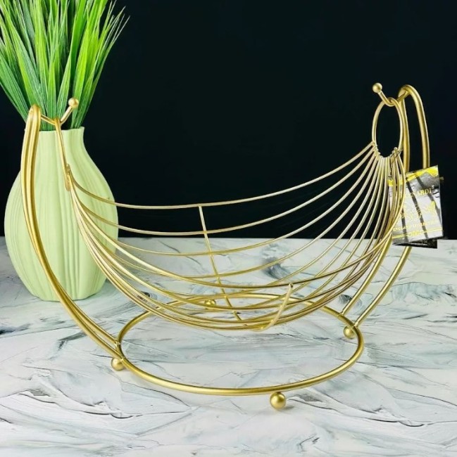 Фруктовница/конфетница 401-052 33см металл