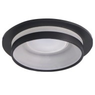 Светильник встраиваемый DL362 LUNA MR16 50W G5.3 "круг", черный 48812