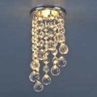 Точечный светильник 205C-C MR16 хром/прозрач