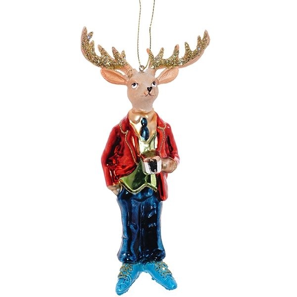 Украшение новогоднее "Олень", L8 W4,5 H16 см 719627
