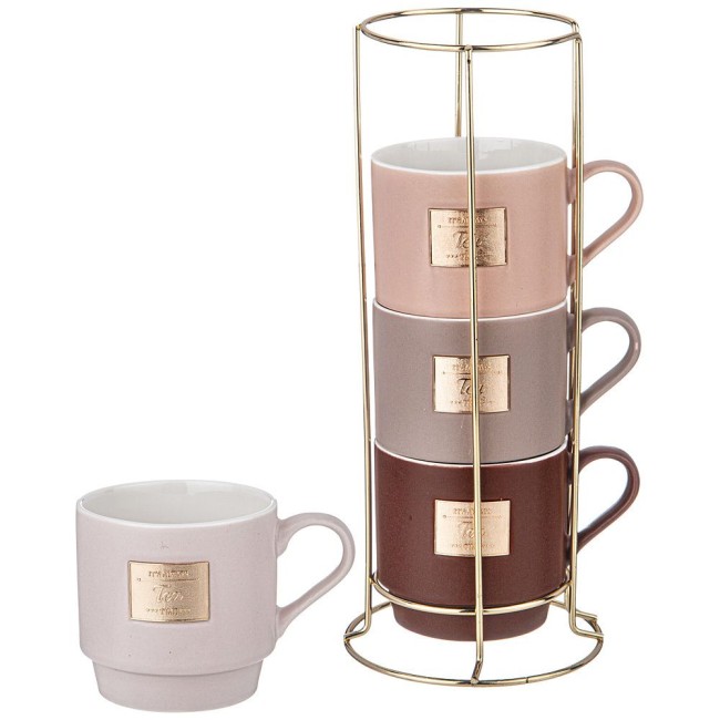 НАБОР КРУЖЕК LEFARD 4ШТ "BREAK TIME" 330МЛ 756-443