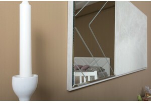 Зеркало навесное Амели 03.240 (Шелк. камень К349 RT) МДФ ЦБ-00010818