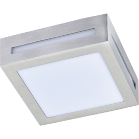 Светильник уличный 3082W св-к матов.квадр.металл.сатин-хром IP65 FS53SSECH