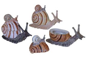 Улитка шкатулка 9 см K542