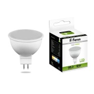 Лампа светодиодная LB-560 9W GU5.3 MR16 4000K 25840