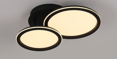 Люстра 9301/300+240 BK 76W 3000-6000K