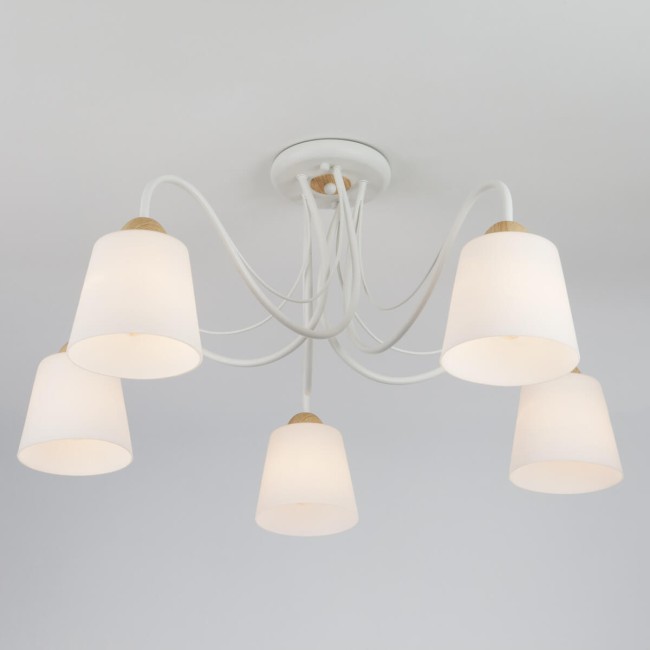 Светильник Элегант ЕС 70062/5 белый