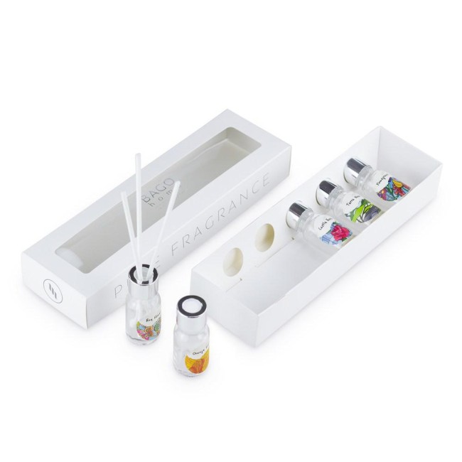 Набор ароматических настольных диффузоров BAGO HOME ДОМ СВЕЧЕЙ Мозаика BHS0111 (5шт по 10 мл.)