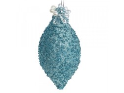 Украшение новогоднее "Конус", 14см, стекло 779104