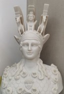 Бюст Афины №186 С22 белая код 47