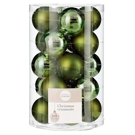 Елочная игрушка "Ель" (пластик), D4хН6 см, набор (6 шт) цветЗолотой Арт.132-22113