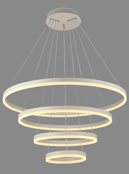 Люстра 5205/250+400+600+800 WT 262W 3000K-6500K