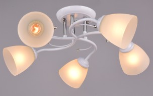 Светильник "Лютня" РС20657 WT+CR/5C