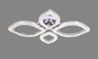 Люстра A909/2+2 CR+RGB