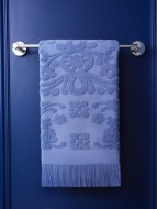 Полотенце С Бахромой 30X50 Isabel Soft Голубой 8680943040756