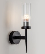 Бра 299-224 диам 11 см, выс. 43 см Стекло+метал