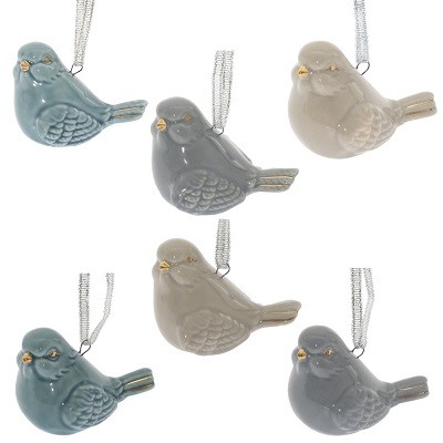 Украшение новогоднее "Птичка", L6 W5 H5 см 754481
