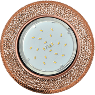 Точечный светильник GX53 H4 LD7069 светло-золотистый FL53PMEFB