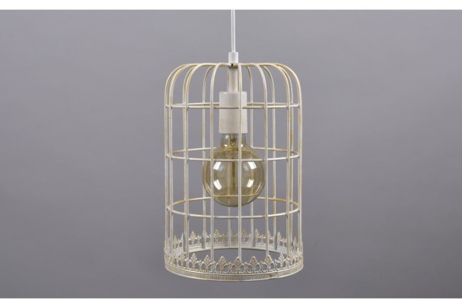 Светильник "Клетка" РС21179 WT+FG/1P