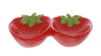 Менажница  "Клубника" 850-024 21,5см