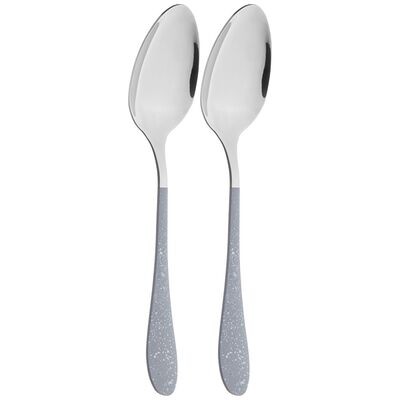 НАБОР ЛОЖЕК СТОЛОВЫХ, 2 ШТ ДЛИНА = 20.5СМ 942-505