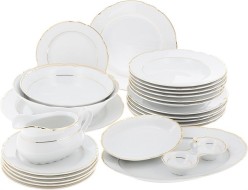 Столовый набор 6/24; "Constance", декор "Отводка золото" БТФ0675