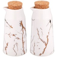 НАБОР ДЛЯ МАСЛА И УКСУСА "FANTASY" 2 БУТЫЛКИ 14*6,5 СМ 200 МЛ 42-342