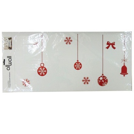 Наклейка "Рождественские пейзажи", 30*60см 95212