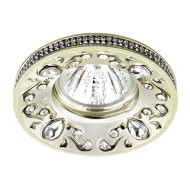 Точечный светильник NT 370238, перламутр/хром