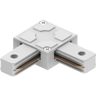 Коннектор LD1007 для шинопровода CAB1005, белый угловой 41736