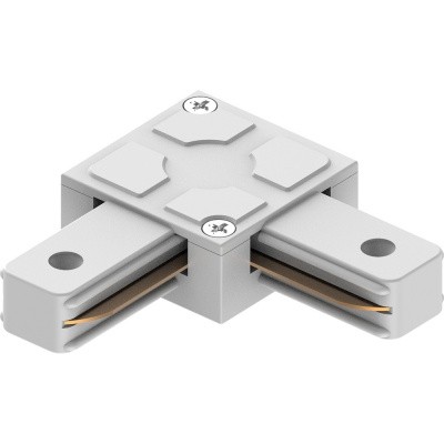 Коннектор LD1007 для шинопровода CAB1005, белый угловой 41736